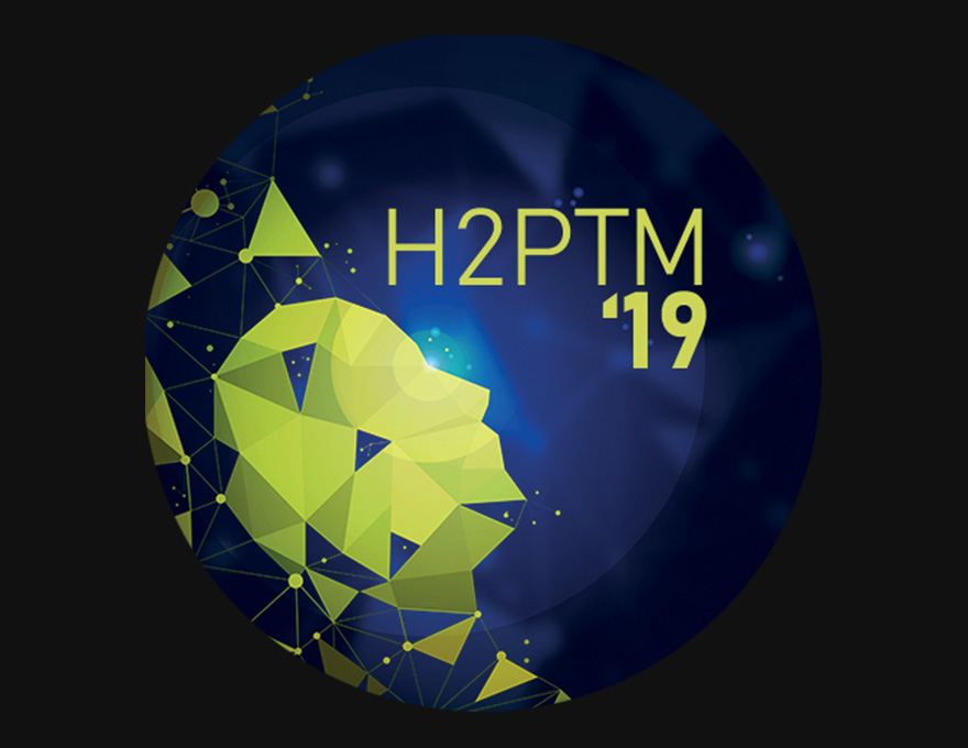 Visuel pour badge pins métallique aux couleurs de l'évènement.